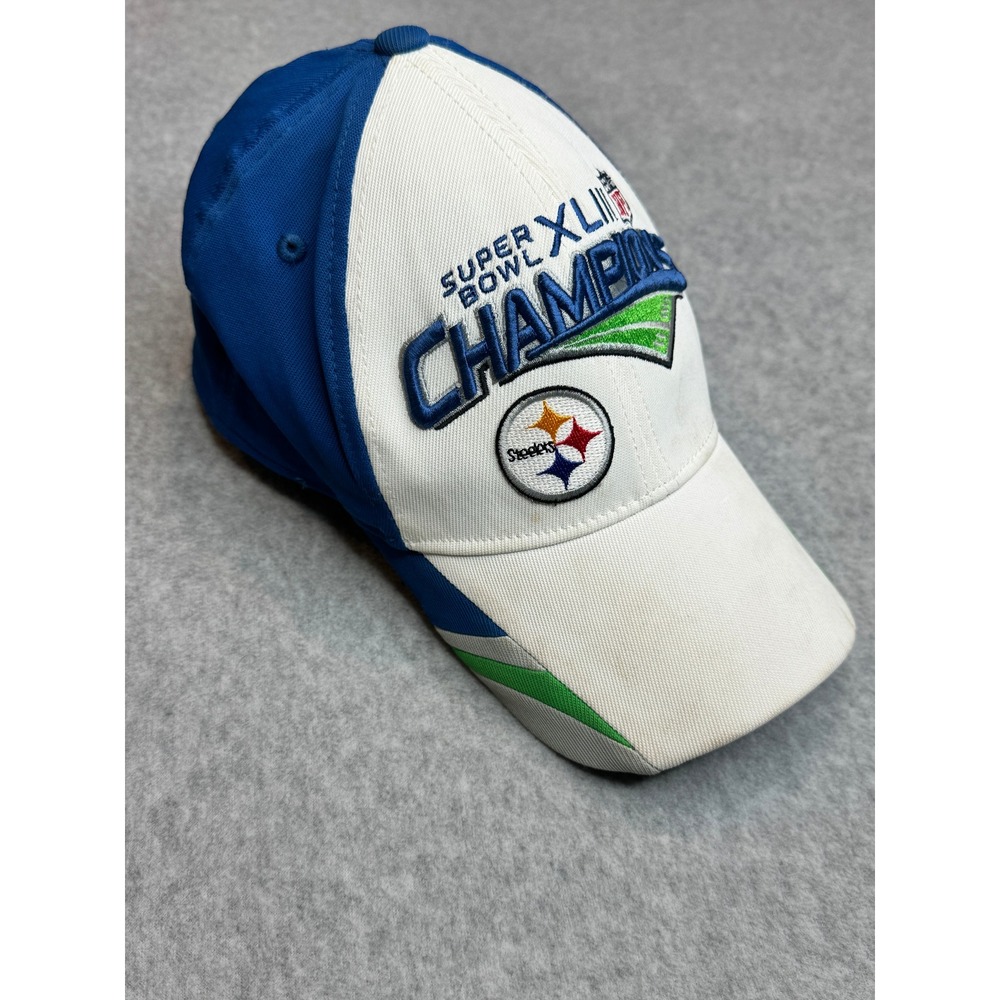 Super Bowl XLIII Champions Pittsburgh‎ Steelers Reebok Hat Cap One Size